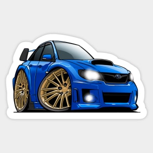 Subaru Impreza WRX STI GR Widebody Sticker